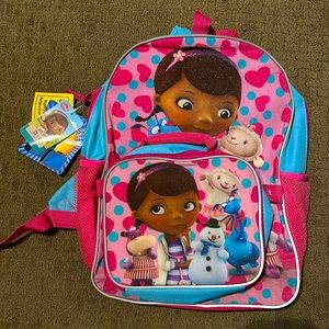 Doc McStuffins Backpack and Lunchbox